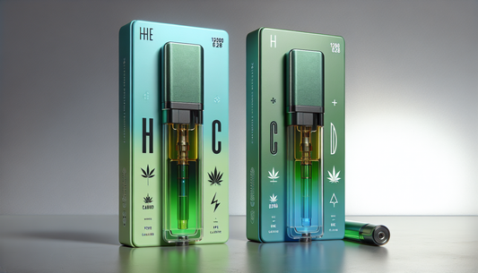 "E-Euphoria Vape UK packages showcasing alternative cannabinoid products like HHC, THC-P, CBND, and legal THC alternatives."