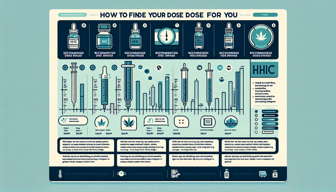 "Infographic chart on dosing E-Euphoria Vape UK's alternative cannabinoid products like HHC, HHC-O, HHC-P, THC-P, THC-JD, CBND, and CB9 as legal THC alternatives."