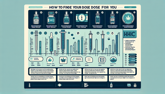 "Infographic chart on dosing E-Euphoria Vape UK's alternative cannabinoid products like HHC, HHC-O, HHC-P, THC-P, THC-JD, CBND, and CB9 as legal THC alternatives."