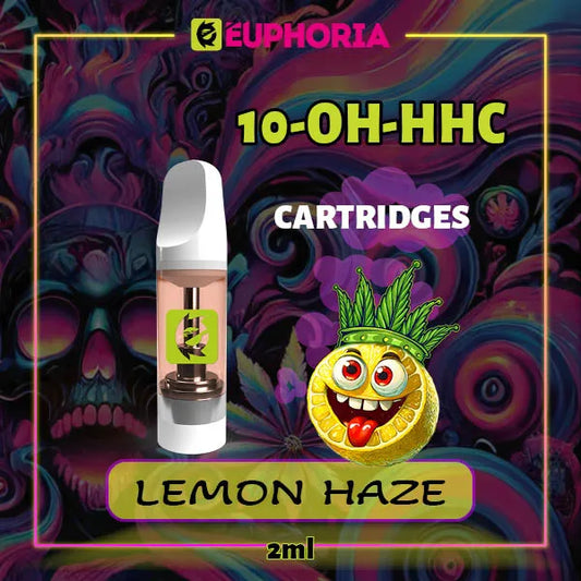 10-OH-HHC Vape Cartridge 2ml Lemon Haze 95%