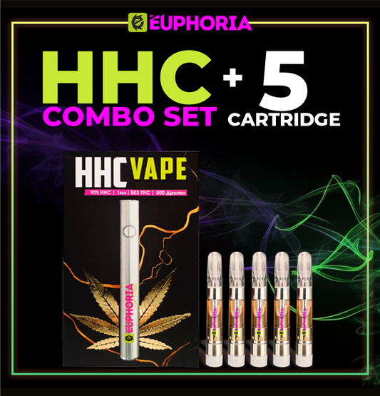 Kit HHC 90% | Promotion 5 cartridges